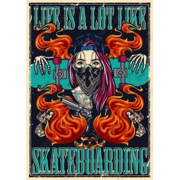 Life is a Lot Like Skateboarding