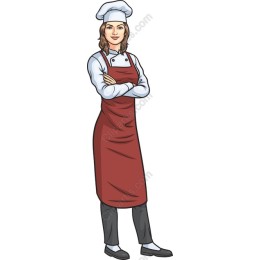 Professional Female Chef