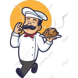 Chef with Dish