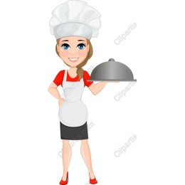 Charming Female Chef