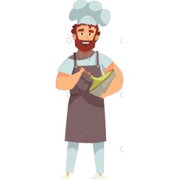 Chef with Spatula