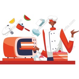 Cheerful Baker