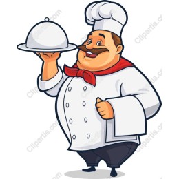 Cheerful Chef Character