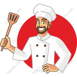 Cheerful Chef Character