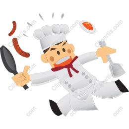 Playful Chef in Action