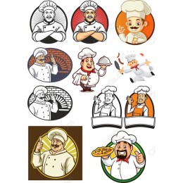 Chef Bundle - and Clipart Collection