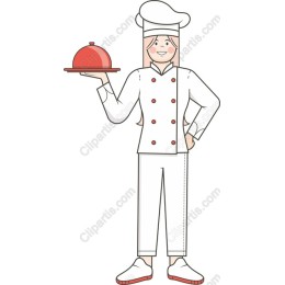 Cheerful Female Chef