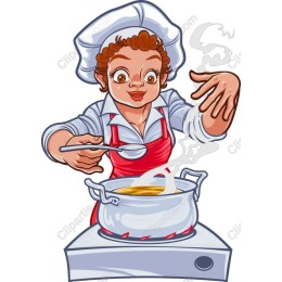 Joyful Chef Cooking