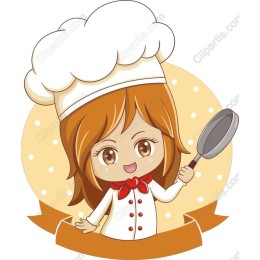 Cute Chef Girl