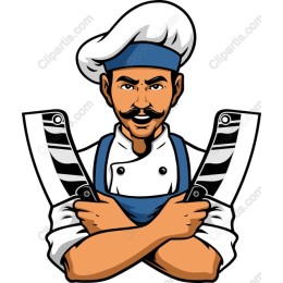 Chef with Cleavers