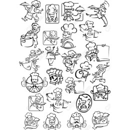 Whimsical Chef Collection - 25 Unique