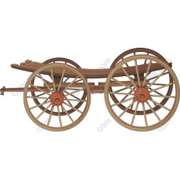 Vintage Wooden Cart
