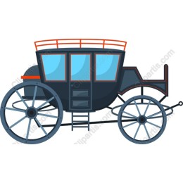 Classic Vintage Horse-Drawn Carriage