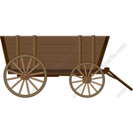 Rustic Wooden Cart