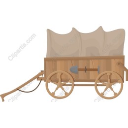 Vintage Wooden Cart