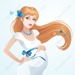 Elegant Pregnant Woman