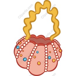 Charming Coral Basket
