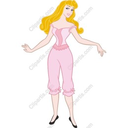 Charming Pink Character
