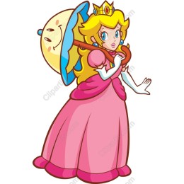 Charming Princess with Umbrella