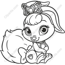 Charming Squirrel Character