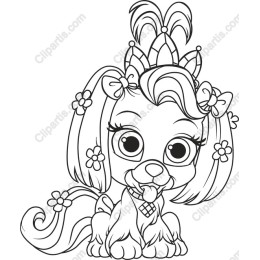 Charming Princess Dog