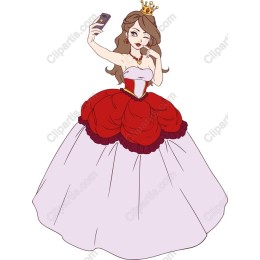 Enchanting Princess Selfie