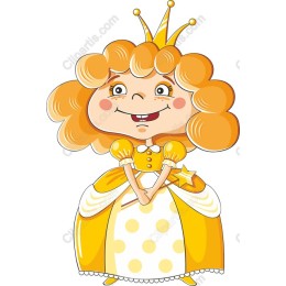 Whimsical Yellow Princess