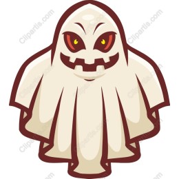 Spooky Ghost Illustation