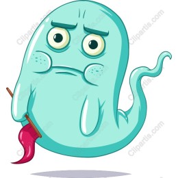 Charming Cartoon Ghost