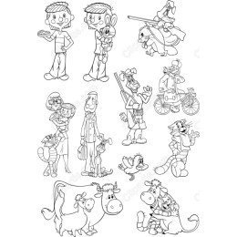 Whimsical Cartoon Bundle