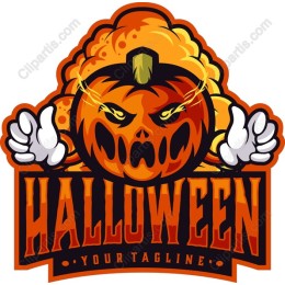 Spooky Halloween Pumpkin