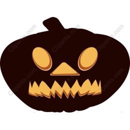 Menacing Jack-o'-Lantern