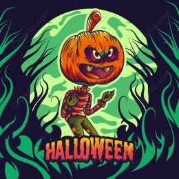 Halloween Jack-O'-Lantern