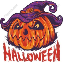 Whimsical Halloween Pumpkin