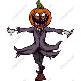Spooktacular Pumpkin Scarecrow
