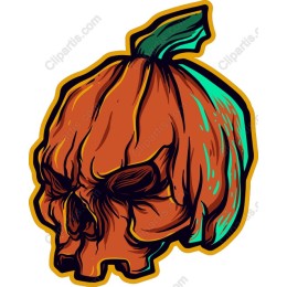 Pumpkin Skull