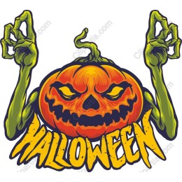 Creepy Pumpkin Halloween