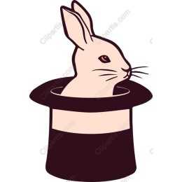Charming Rabbit in Top Hat