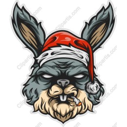 Mischievous Holiday Rabbit
