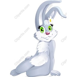 Charming Playful Rabbit