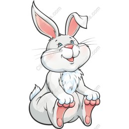 Charming Cartoon Rabbit
