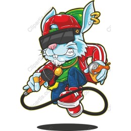 Cool Hip-Hop Rabbit