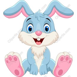 Charming Cartoon Rabbit