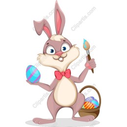 Cheerful Easter Bunny