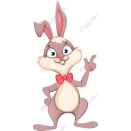 Adorable Cartoon Rabbit