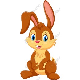 Charming Cartoon Rabbit