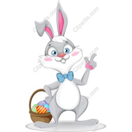 Cheerful Easter Bunny