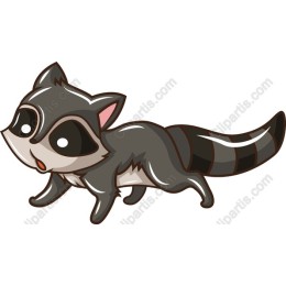 Playful Raccoon