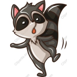 Playful Raccoon