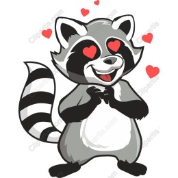 Lovable Raccoon